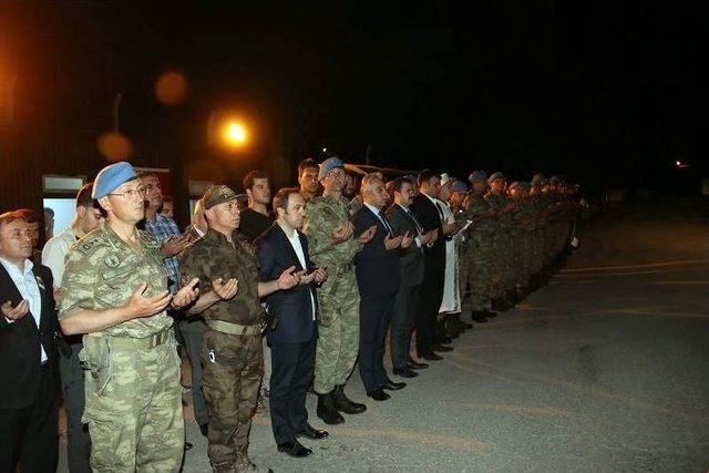 Hakkari Şehidi Memleketine Uğurlandı