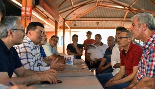 Başkan T&uuml;t&uuml;nc&uuml;&rsquo;den Esnaf Ziyaretleri 1