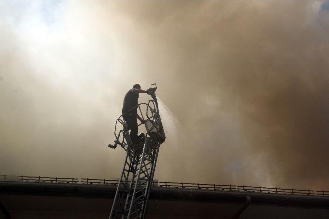 Sivas&rsquo;ta Korkutan Yangın