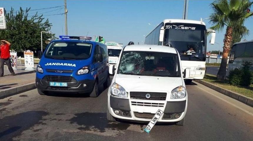 Rus Turist Kazada Yaralandı