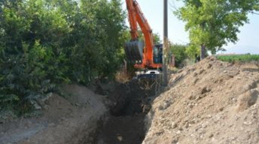 Turgutlu&rsquo;ya Bin 200 Metrelik Yağmur Suyu Hattı