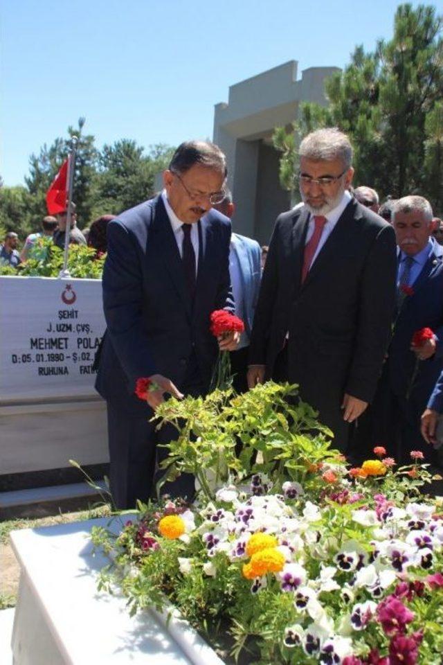 Kayseri’de 15 Temmuz Haftası Törenleri Şehitlik Ziyaretiyle Başladı