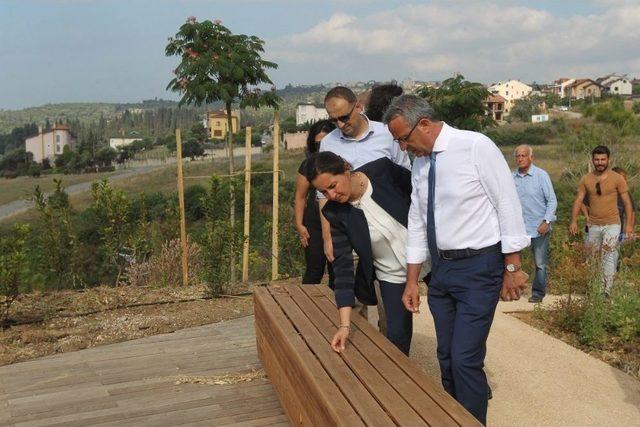 Başkan Köşker Macera Parkında İncelemelerde Bulundu