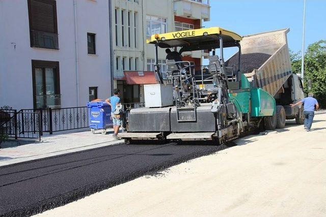 Ankara Caddesi Asfaltlanıyor