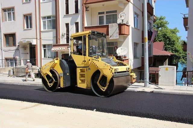 Ankara Caddesi Asfaltlanıyor