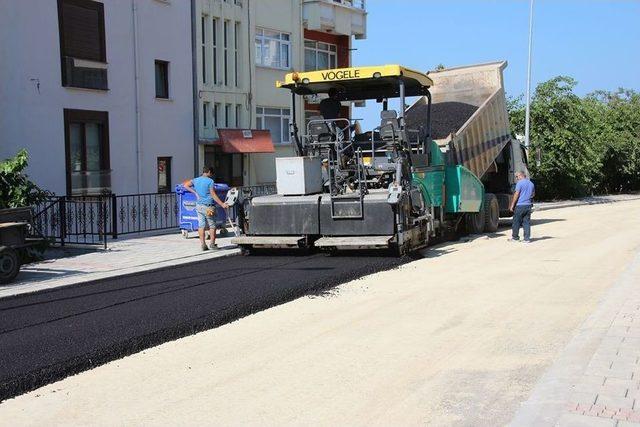 Ankara Caddesi Asfaltlanıyor