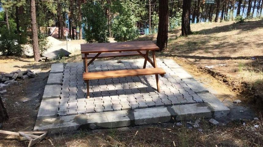 Yenilenen Kumbağ &Ccedil;amlık Mesire Alanı Misafirlerini Bekliyor