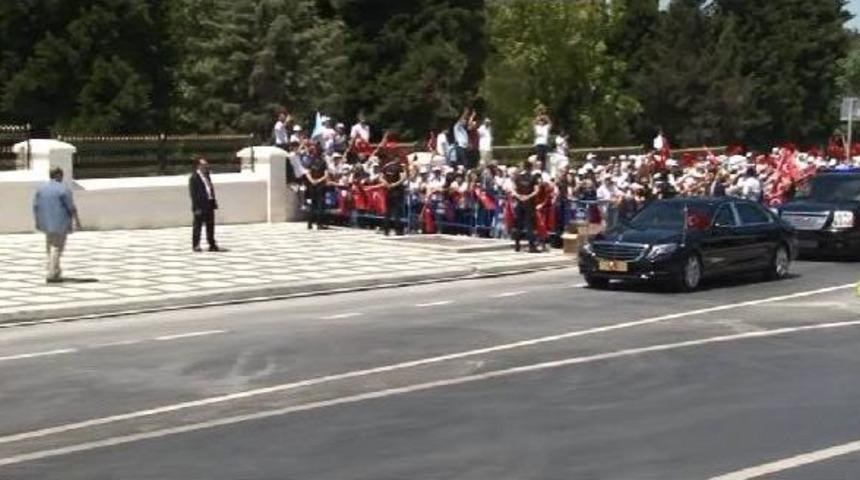 Cumhurbaşkanı Erdoğan Ve Başbakan Yıldırım 15 Temmuz Şehitliği'nde (1)