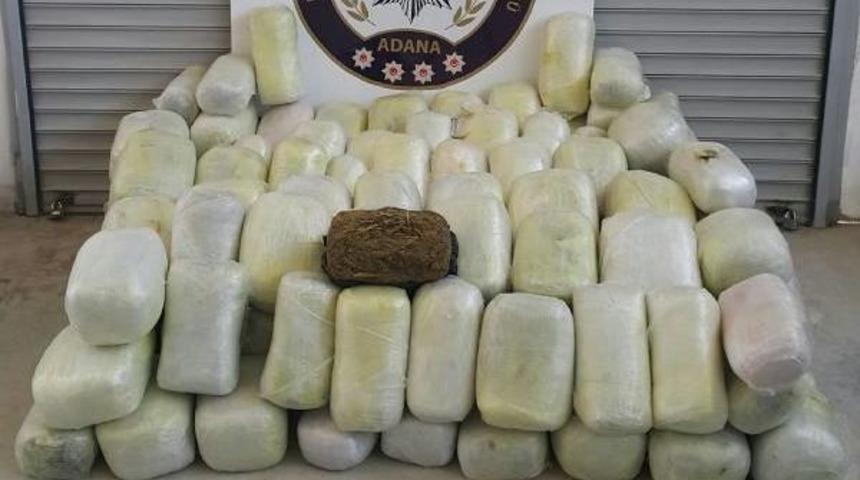 Deterjanlı &Ouml;nleme Rağmen 917 Kilo Esrar Ele Ge&ccedil;irildi