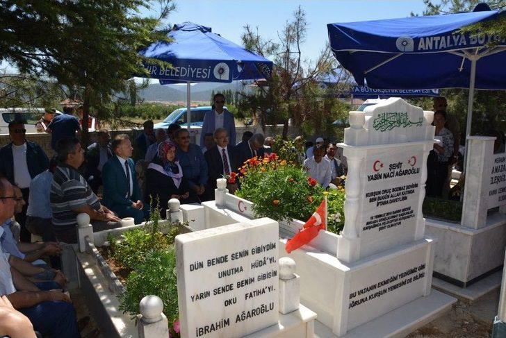 15 Temmuz Şehidi Yasin Naci Ağaroğlu Mezarı Başında Anıldı G3