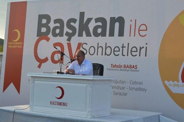 ‘başkan İle Çay Sohbetleri’ Başladı