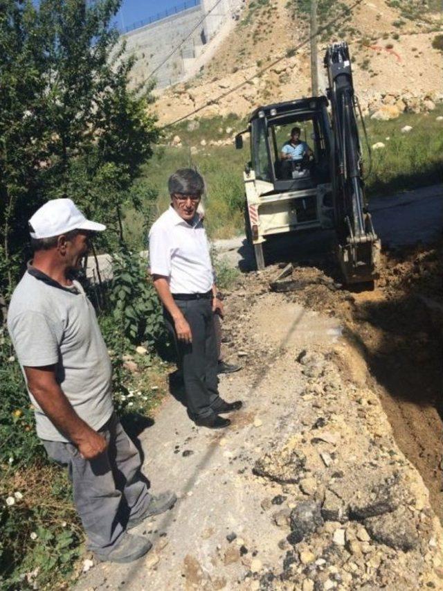 Boz&uuml;y&uuml;k&rsquo;te Alt Yapı &Ccedil;alışmaları Hız Kazandı 1