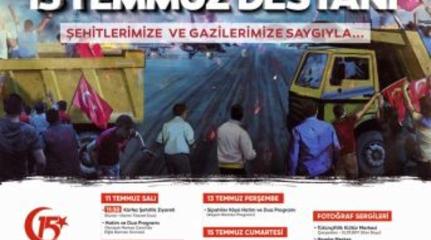 K&ouml;rfez&rsquo;de 15 Temmuz Programı Belli Oldu