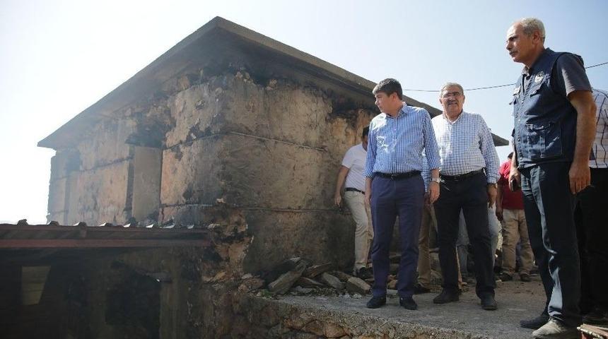 Alanya&rsquo;daki Yangınzedelere B&uuml;y&uuml;kşehir Yardım Elini Uzattı