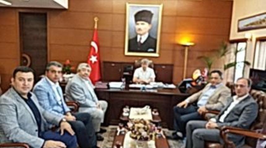 Kdz. Ereğli Tso&rsquo;dan Vali &Ccedil;ınar&rsquo;a Ziyaret