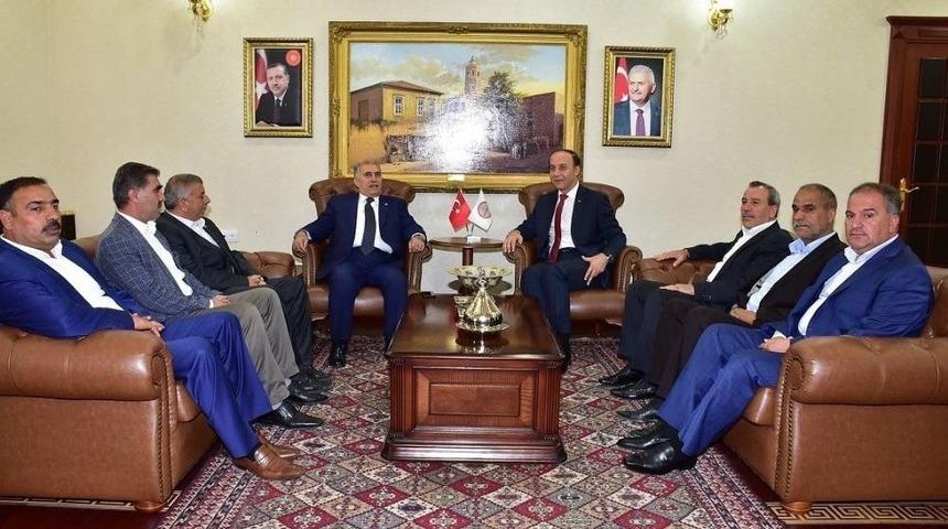 &Ouml;zyavuz&rsquo;dan Vali Erin&rsquo;i Tebrik Ziyareti