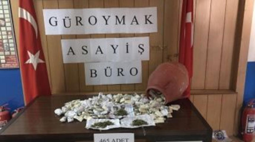 G&uuml;roymak&rsquo;ta 1,5 Kilo Esrar Ele Ge&ccedil;irildi