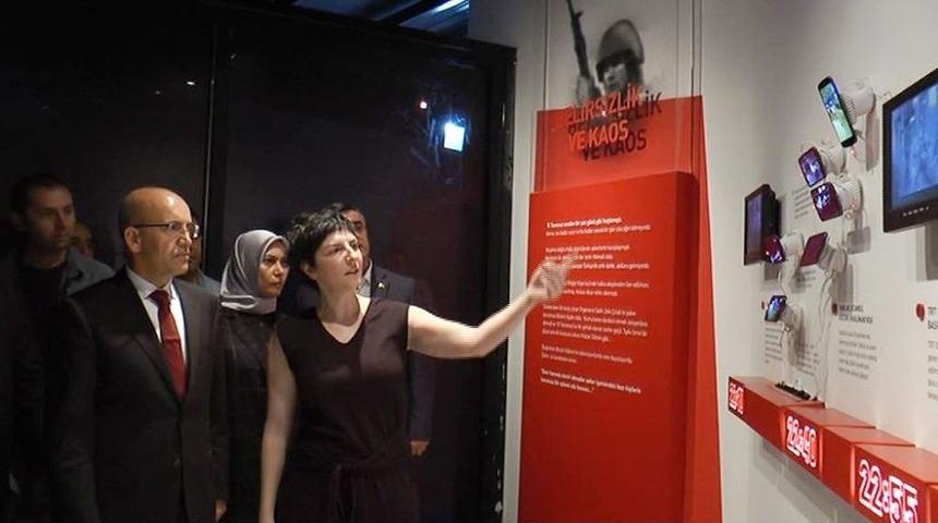 Başbakan Yardımcısı Şimşek, 15 Temmuz Demokrasi M&uuml;zesini Ziyaret Etti