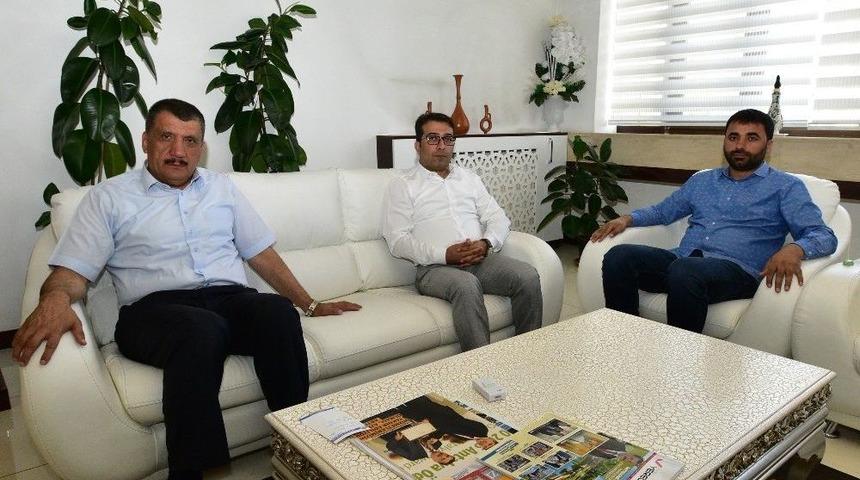Mhp İl Başkanı Kalı&rsquo;dan G&uuml;rkan&rsquo;a Ziyaret