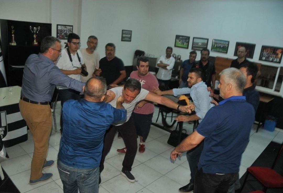 Aydınspor 1923 Kongresi &Ccedil;ıkan Olaylar Nedeniyle İptal Oldu