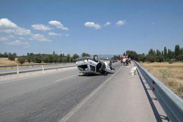 Kütahya'da Kaza: 5 Yaralı