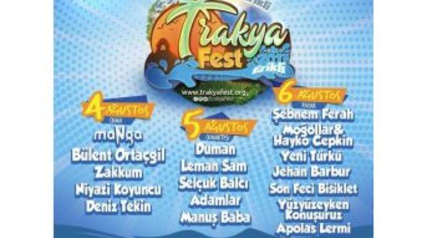 Trakya&rsquo;nın Festivali Trakyafest Başlıyor