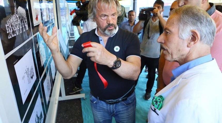 Srebrenitsa Soykırımı Karikat&uuml;r Sergisinde Anlatıldı