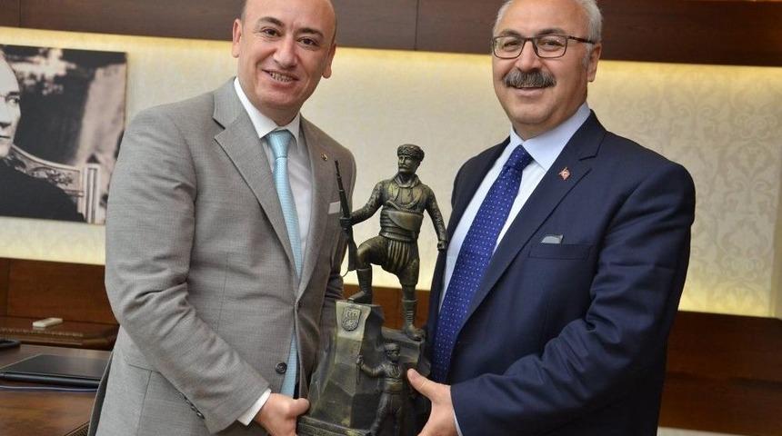 Ayto&rsquo;dan Vali K&ouml;şger&rsquo;e Ziyaret