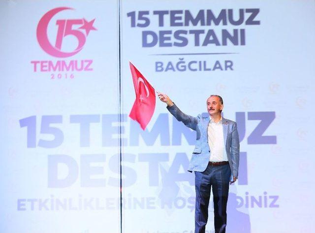 Bağcılar, 15 Temmuz Şehitleri İ&ccedil;in Y&uuml;r&uuml;d&uuml; 3