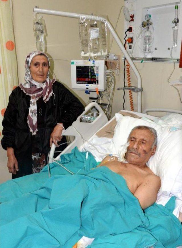 Eşini Alevlerin I&ccedil;inden Kurtardı 1