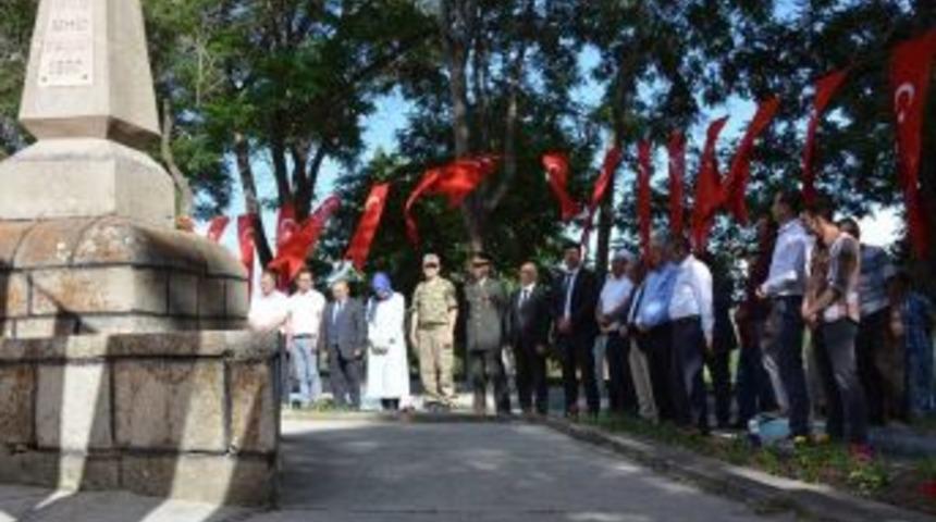 Pasinler Protokol&uuml;nden Şehitliğe Ziyaret