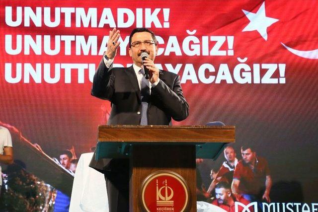 Keçiören 15 Temmuz Demokrasi Nöbetine Başladı