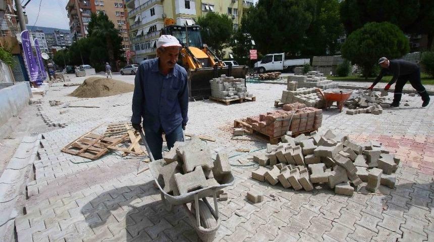 Bayraklı&rsquo;nın Cadde Ve Sokakları Yenileniyor