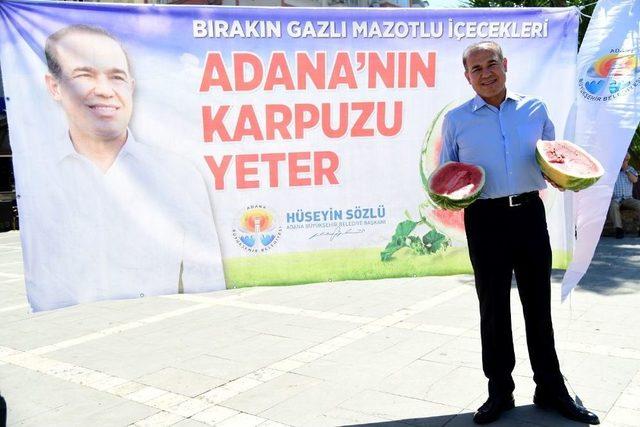 Başkan Sözlü: ‘’adana’nın Sıcağı Varsa Karpuzu Da Var’’