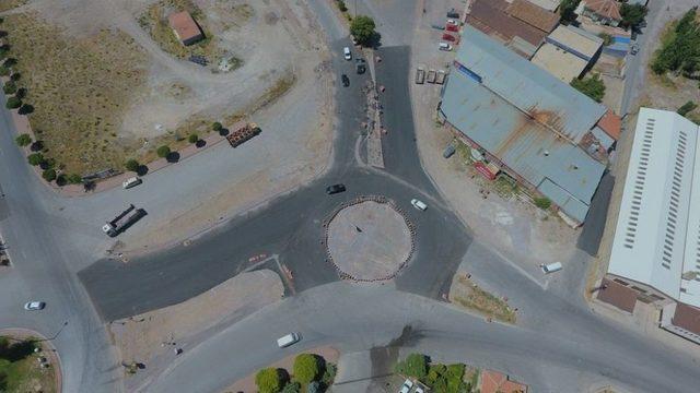 Osman Kavuncu Mahallesinde Kavşak D&uuml;zenlemesi 1