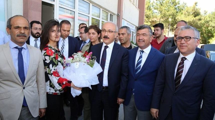 Kalkınma Bakanı L&uuml;tfi Elvan Başkan Akdoğan&rsquo;ı Ziyaret Etti