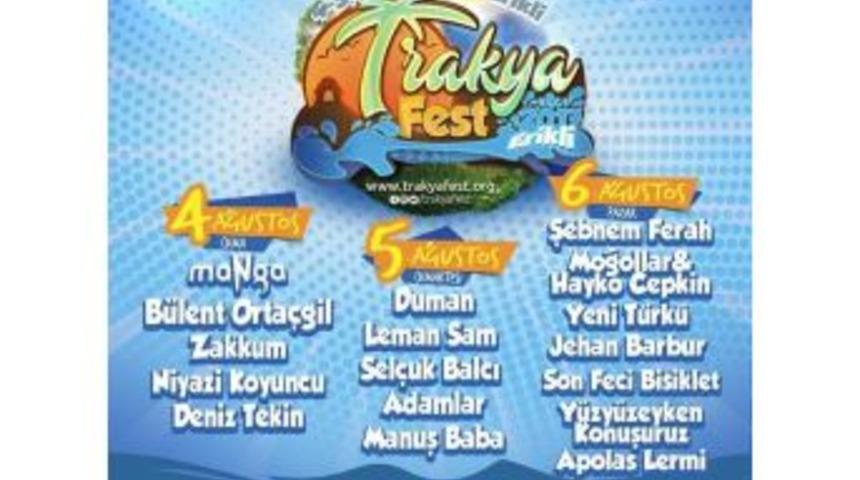Trakya&rsquo;nın Festivali Trakyafest Başlıyor