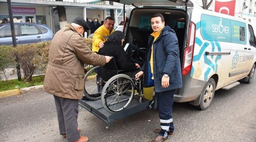 Engelsiz Taksi 6 Ayda 2 Bin 301 Vatandaşı Taşıdı