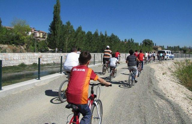 Hisarcık’ta Bisiklet Yürüyüşü