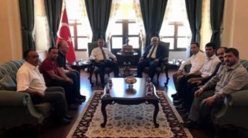 Vali Tekinarslan&rsquo;a Hayırlı Olsun Ziyareti