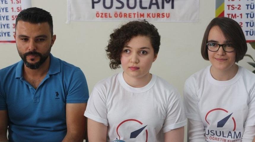 G&ouml;rme Engelli Gen&ccedil; Kız Lys&rsquo;de 5 Puan T&uuml;r&uuml;nde T&uuml;rkiye Birincisi Oldu