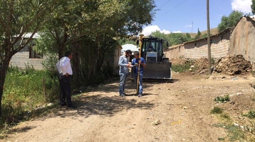 Çaldıran’da Altyapı Çalışması