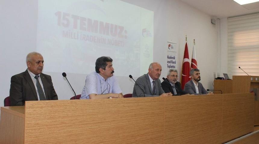 Fsmv&uuml;&rsquo;den 15 Temmuz&rsquo;un 1. Yıld&ouml;n&uuml;m&uuml;ne &Ouml;zel Panel
