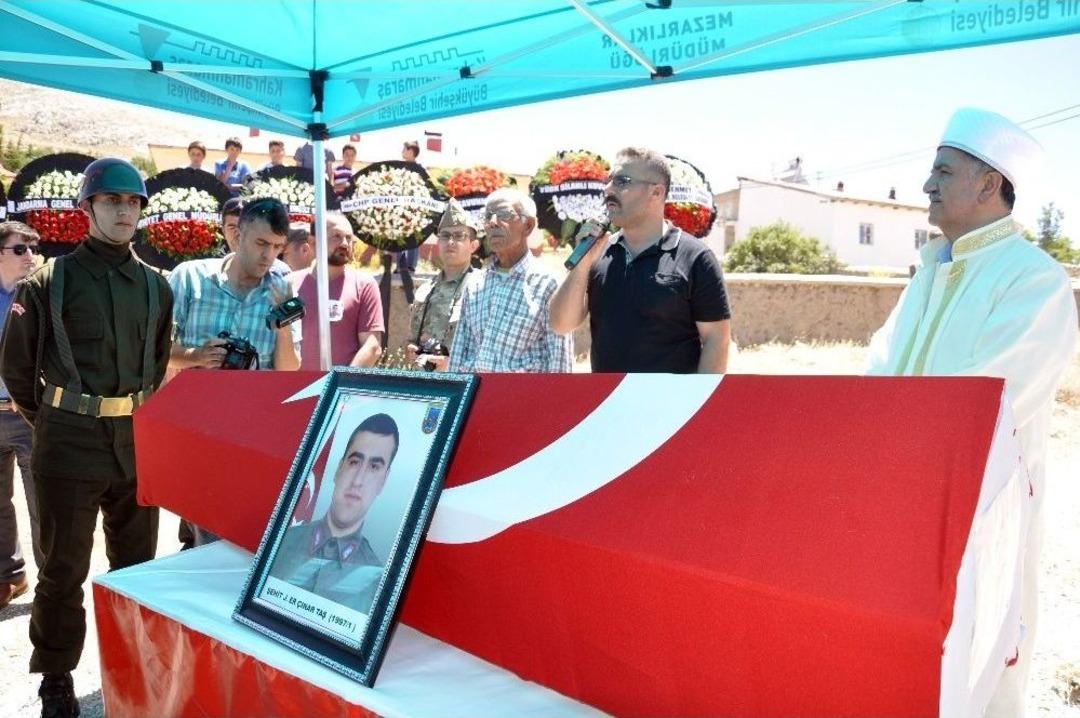 Şehit Er &Ccedil;ınar Taş Memleketi Afşin&rsquo;de Toprağa Verildi