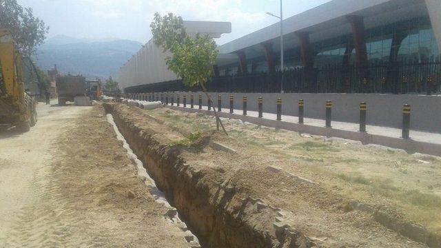 Alaşehir Terminaline Yağmursuyu Hattı