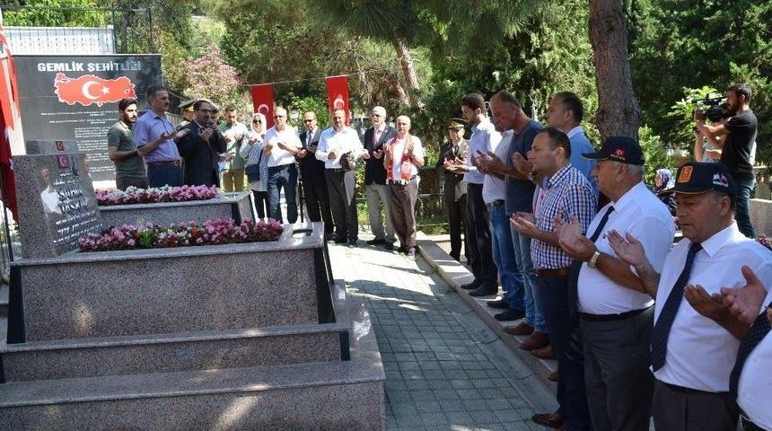 Gemlik’te Şehitler Anıldı
