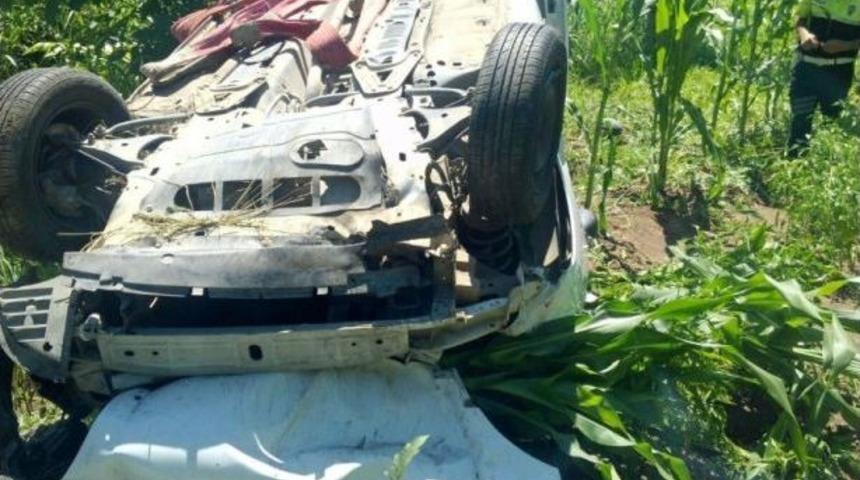 Niksar&rsquo;da Trafik Kazası: 1 Yaralı