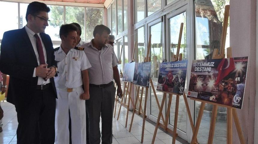 Ayvacık&rsquo;ta 15 Temmuz Sergisi