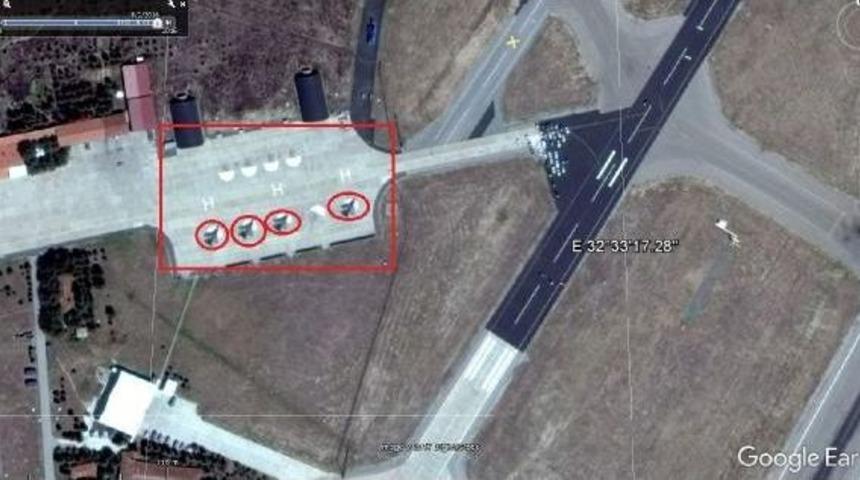 &Ouml;ncesi Ve Sonrası.."akıncı &Uuml;ss&uuml;'ndeki 15 Temmuz" Uzaydan B&ouml;yle G&ouml;r&uuml;ld&uuml;