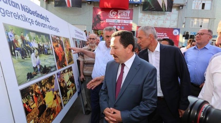 Adapazarı Belediyesi 15 Temmuz Sergisi A&ccedil;tı